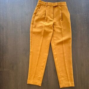 Aritzia wilfred effortless pants size 2 in Cognac